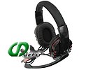 Гарнитура Gembird "MHS-782", с регулятором громкости, черный