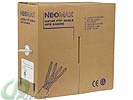 Кабель FTP 5e кат. Neomax "NM20001", 4 пары, однож., 24AWG/0.51мм, медь