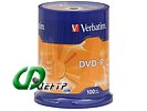 Диск DVD-R 4.7ГБ 16x Verbatim "43549", пласт.коробка, на шпинделе